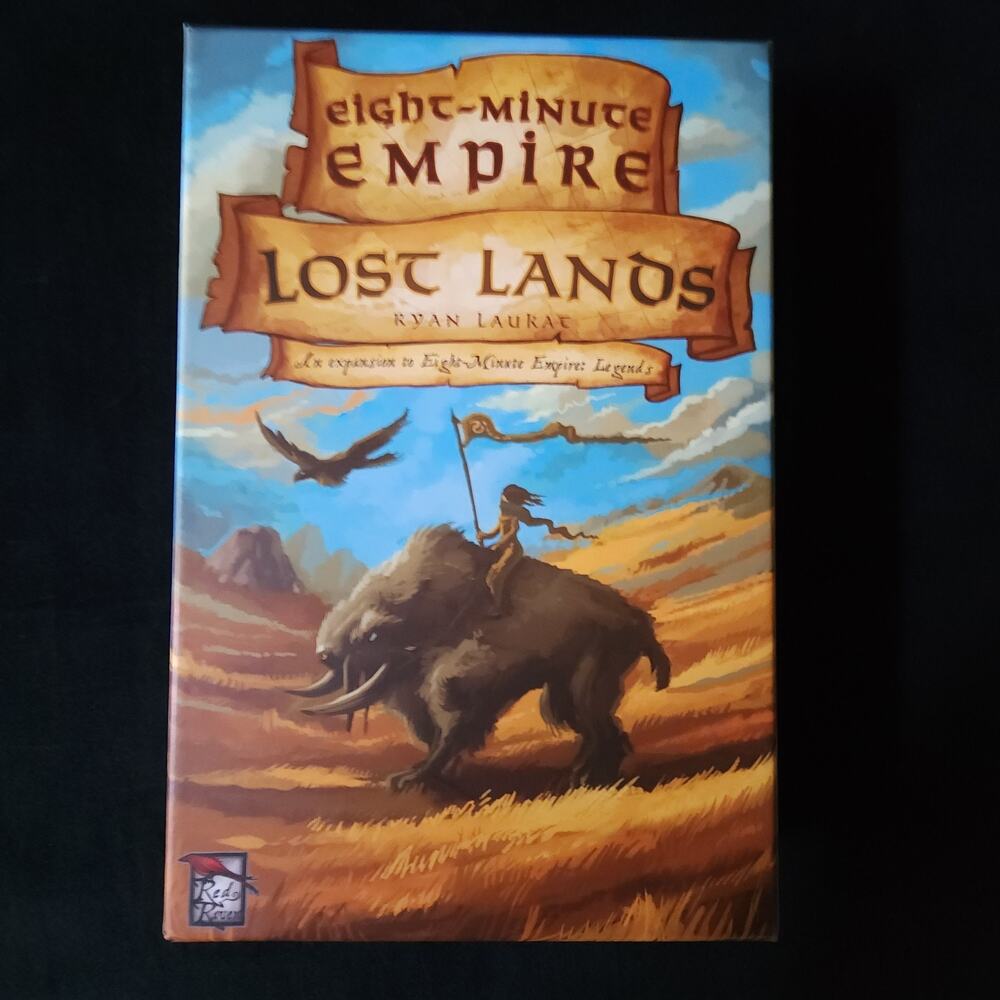 Eight Minute Empire Lost Lands Board Game Red Raven Games Complete Excellent